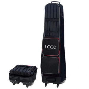 Custom Waterproof Sports Rolling Golf Wheels Duffle Bag Soft-Sided Golf Travel Bag