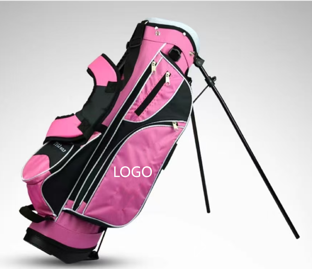 OEM & ODM Outdoor Portable Nylon Equipment Bag Children's Golf Bag with Bracket - Image 2