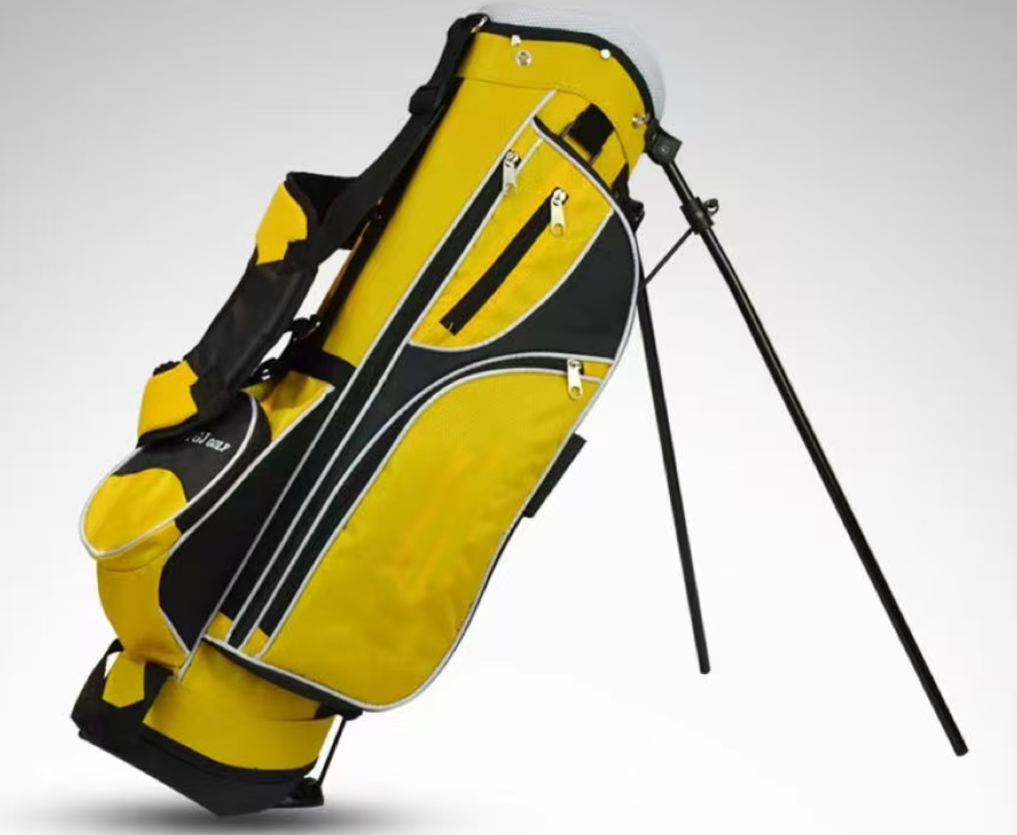 OEM & ODM Outdoor Portable Nylon Equipment Bag Children's Golf Bag with Bracket