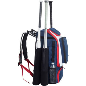 Padded Breathable Back Panel Baseball Backpack, Adjustable Comfort Shoulder Straps, Youth Adult Unisex Baseball Equipment Storage Backpack