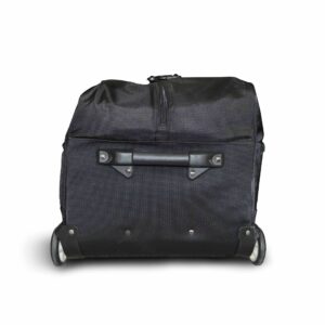 Reinforced Base Structure of 1680D Wheeled Golf Travel Bag, Wear Resistant Rolling Wheel Design, Heavy Duty Golf Club Travel Cover for Long Distance Airline Transportation