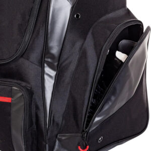Large Wheeled Hockey Backpack, Multi‑Sport Travel Bag for Full Ice Hockey Equipment & Skates Storage