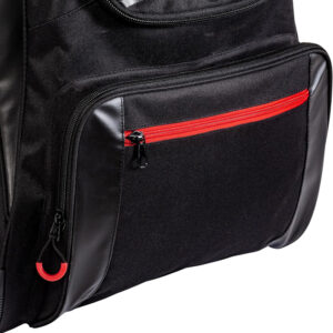 Large Wheeled Hockey Backpack, Multi‑Sport Travel Bag for Full Ice Hockey Equipment & Skates Storage