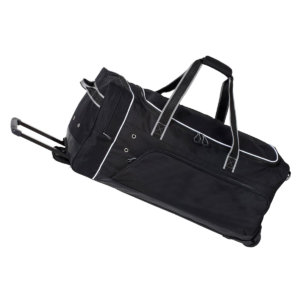 Rolling Duffel Bag Polyester Zipper Closure Telescopic Travel Bag With Wheels Large Capacity Professional Carry on Luggage