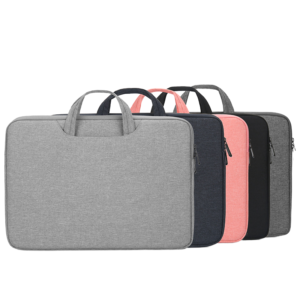 Wear-resistant Business Laptop Computer Bag Protective Cover for Huawei Apple Notebook Solid Color Simple Polyester