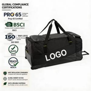 Hockey Bag Large Capacity Waterproof Durable Nylon Ice Hockey Equipment Bag Shoulder Strap Professional Sports Gear Bag