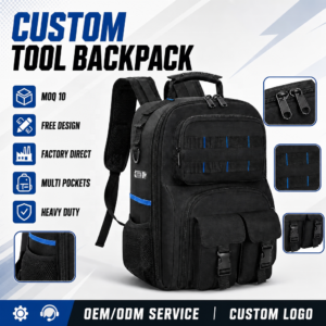Professional Tool Rucksack Large Capacity Tool Rucksack Pockets Technician Workshop Maintenance Tool Backpack