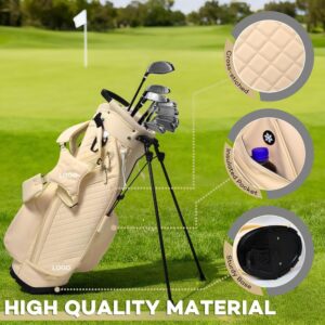 Golf Club Bag 14 Way Divider Ladies Golf Bag Quilted Design Factory Direct Wholesale Professional Carry Bag